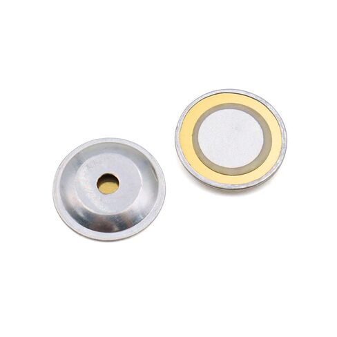 30pcs 41mm Copper Plate Piezoelectric Ceramic Disc for DIY Audio Systems Acoustic Sensor Microphone Pickup in Saudi Arabia