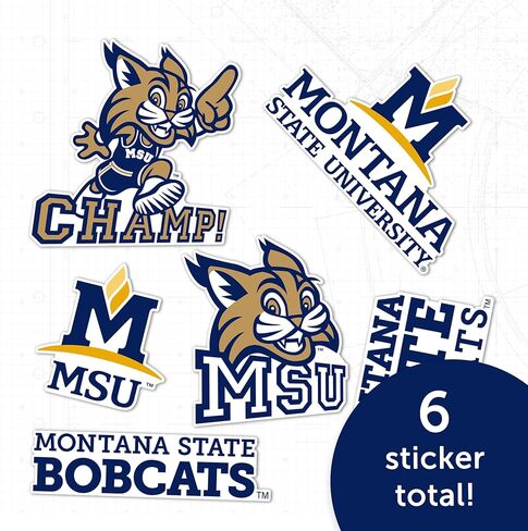 ملصق جامعة ولاية صبار الصحراء مونتانا بوبكاتس MSUr شارات الفينيل زجاجة مياه للكمبيوتر المحمول ورقة قصاصات السيارة T2 (النوع 2-2) in Kuwait