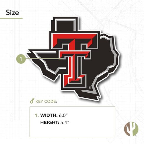 ملصق جامعة كاليفورنيا التقنية على شكل صبار الصحراء ملصق من الفينيل لزجاجة مياه للكمبيوتر المحمول ودفتر قصاصات السيارة (IND 9) in Kuwait