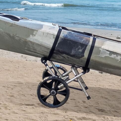 عربة كاياك LIBOSULV، زورق تجديف خفيف الوزن ومحمول قابل للطي، حامل قوارب الكاياك لصيد الأسماك in Kuwait