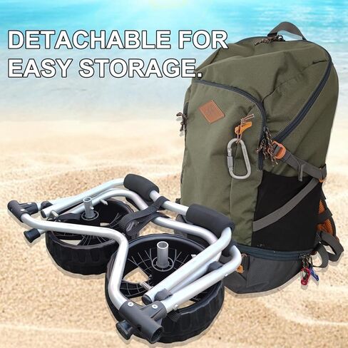 عربة كاياك LIBOSULV، زورق تجديف خفيف الوزن ومحمول قابل للطي، حامل قوارب الكاياك لصيد الأسماك in Kuwait