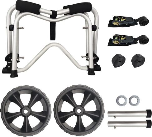 عربة كاياك LIBOSULV، زورق تجديف خفيف الوزن ومحمول قابل للطي، حامل قوارب الكاياك لصيد الأسماك in Kuwait