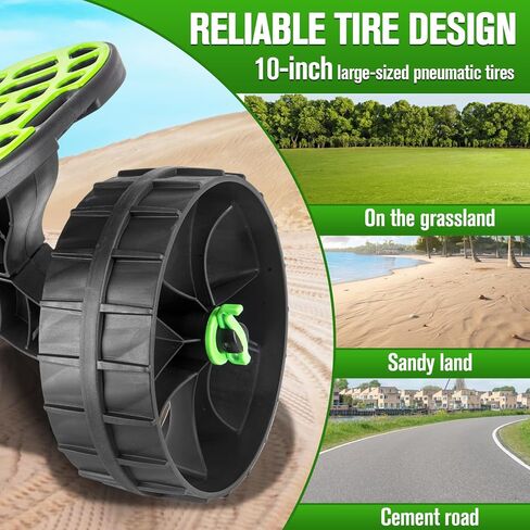 Kayak Cart, Kayak Dolly Cart with Puncture Free Wheels Kayak and Canoe Roller Cart - Kayak Trolley cart with Adjustable Straps in Kuwait