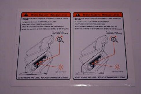 Operate Coated Warning Label Replacement Part for Commercial Equipment, OEM Fit Component for Secure Installation and Smooth Operation, Part #1000222542 in Saudi Arabia