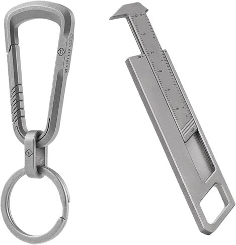 MecArmy RU01 Titanium Caliper + CH16 مجموعة مفاتيح EDC سريعة الإصدار in Kuwait