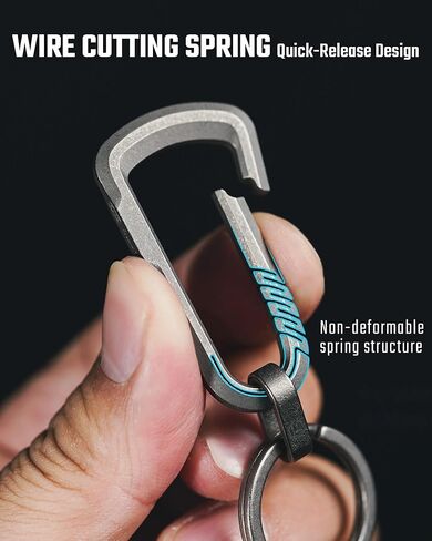 MecArmy RU01 Titanium Caliper + CH16 مجموعة مفاتيح EDC سريعة الإصدار in Kuwait