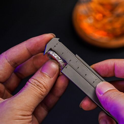 MecArmy RU01 Titanium Caliper + CH16 مجموعة مفاتيح EDC سريعة الإصدار in Kuwait