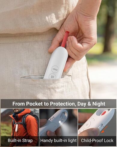 iHealth D-Itch Stick Bug Bite Healer, Mosquito & Insect Bite Relief Using Heat, Chemical-Free Itch Relief in 6 Seconds, 3 Adjustable Heat Modes, Safe for Adults & Kids 3+ in Kuwait