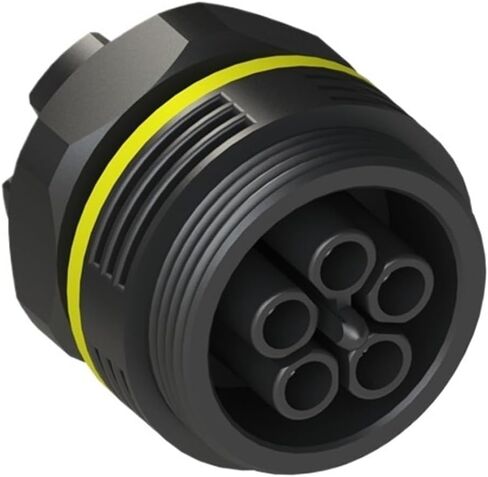 موصل طرفي لرسو السفن الصناعي مقاوم للماء بلوحة خماسية النواة IP68 موصل طرفي موصل مقاوم للماء في الهواء الطلق in Kuwait