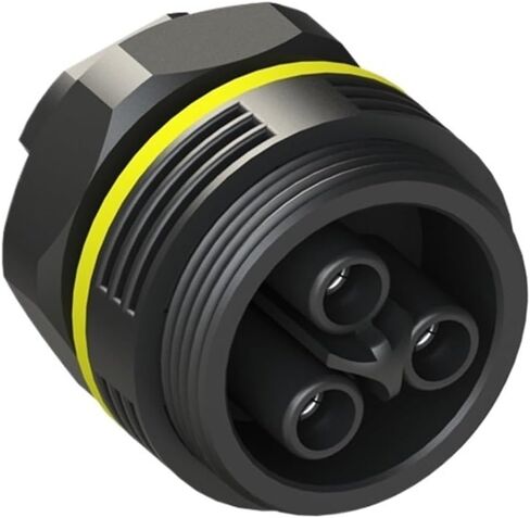 لوحة ثلاثية النواة أنثى نهاية EP خارجية IP68 موصل مقاوم للمياه برغي تجعيد موصل تركيب الإضاءة in Kuwait