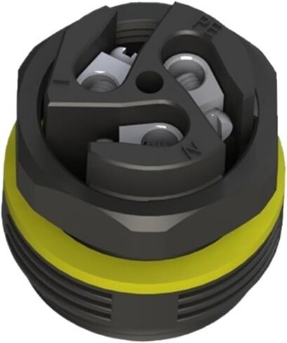 لوحة ثلاثية النواة أنثى نهاية EP خارجية IP68 موصل مقاوم للمياه برغي تجعيد موصل تركيب الإضاءة in Kuwait