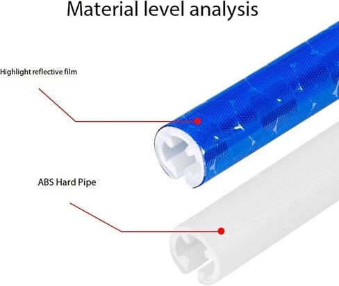 36 قطعة من عاكسات ركوب الدراجات، عاكسات بقضبان عجلة الدراجة باللون الأحمر والأصفر والأزرق، أغطية عاكسة للضوء للدراجة العالمية، أغطية أضواء تحذيرية سهلة التركيب تناسب جميع عجلات الدراجة القياسية in Kuwait