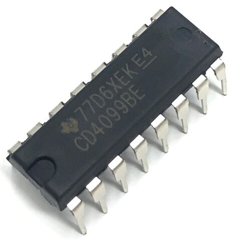 CD4099BE CD4099 CMOS 8-Bit Addressable Latch IC Breadboard-Friendly DIP-16 (Pack of 20) in Saudi Arabia