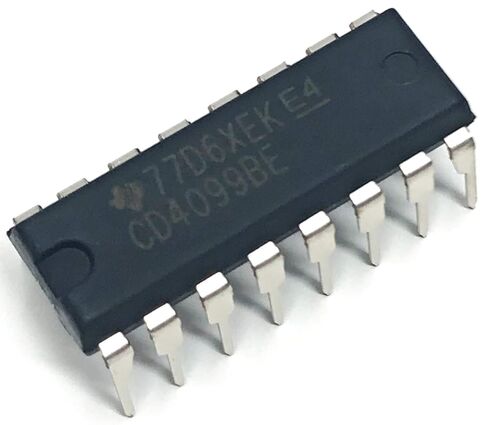 CD4099BE CD4099 CMOS 8-Bit Addressable Latch IC Breadboard-Friendly DIP-16 (Pack of 20) in Saudi Arabia