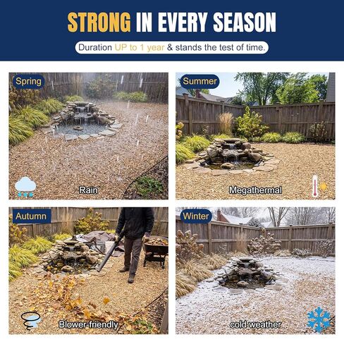 Rock Glue Concentrate 32 OZ – High Strength Gravel & Stone Binder for Landscaping, Permeable Outdoor Adhesive for Driveway, Patio, Garden Beds & Walkways, Fast Drying, Weather Resistant in Kuwait