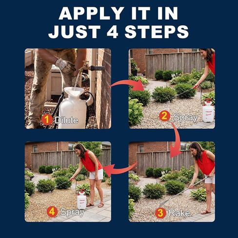 Teexpert Rock Glue for Landscaping, Gravel Glue, Pea Gravel Binder Concentrate 33.2oz, Heavy Duty Pebble Stone Adhesive for Slope, Between Pavers, Garden, Weather Resistant Safe for Plants Pets in Kuwait