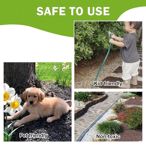 Teexpert 120oz Mulch Glue for Landscaping - Long-Lasting Pine Straw,Bark,Rubber Mulch,Rock,and Pea Gravel Glue Binder Stabilizer for Outdoor Gardens in Kuwait