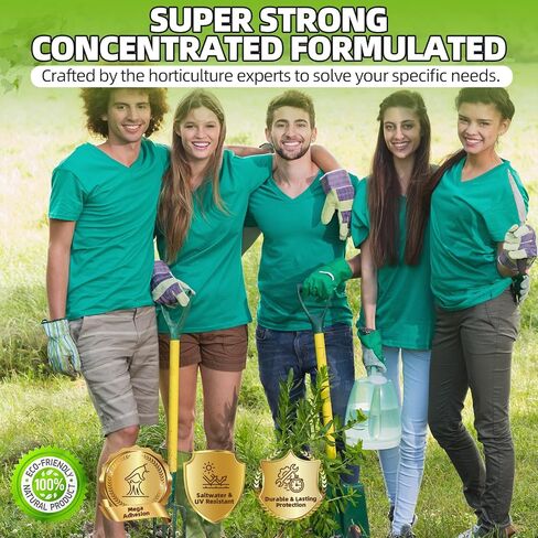 صمغ الصخور والمالش 26.4 أونصة - لاصق الحصى المقاوم للطقس، غلاف مطاطي مرن للمناظر الطبيعية، يمنع الغسيل في الأمطار الغزيرة، تركيبة سهلة الاستخدام in Kuwait