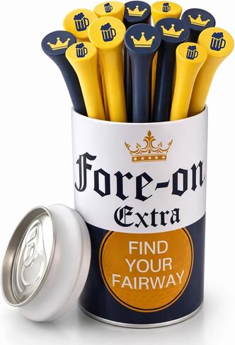 Funny Golf Tees | Golf Accessories for Men | Top Golf Gifts for Men & Unique Golf Gifts for Golfers | Premium Golf Stuff & Golf Bag Accessories | Wooden Bamboo Tees in Kuwait