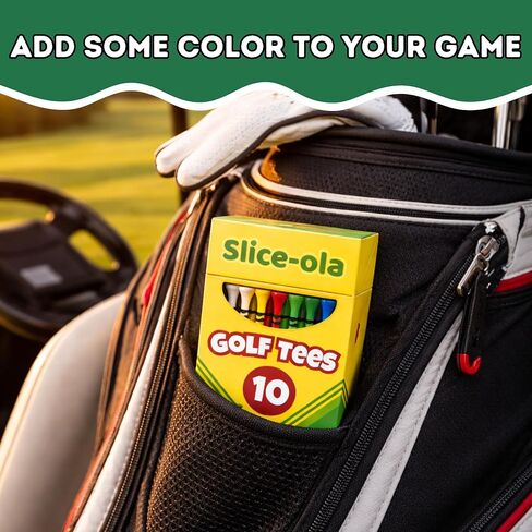 Funny Golf Tees | Golf Accessories for Men | Top Golf Gifts for Men & Unique Golf Gifts for Golfers | Premium Golf Stuff & Golf Bag Accessories | Wooden Bamboo Tees in Kuwait