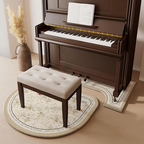 Upright Piano Soundproof Carpet, Noise Reduction Rugs Soundproof Mat Heat Insulation Non-Slip Runner Floor Mat For Living Room,Bedroom,Home(A) in Saudi Arabia