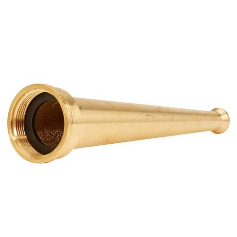 Brass 1 1/2" Smooth Bore Fire Nozzle (NPSH) in Kuwait