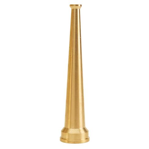 Brass 1 1/2" Smooth Bore Fire Nozzle (NPSH) in Kuwait