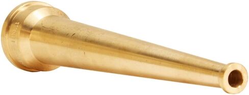 1" Brass Industrial Smooth Bore Fire Nozzle (NH) in Kuwait