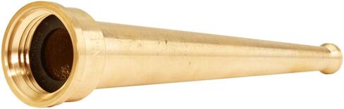 1" Brass Industrial Smooth Bore Fire Nozzle (NH) in Kuwait