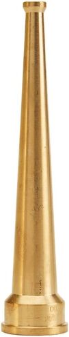 1" Brass Industrial Smooth Bore Fire Nozzle (NH) in Kuwait