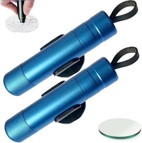 2 حزمة beamlab ، مطرقة الحياة بايبلاب ، مطرقة سلامة السيارات لإنقاذ السيارات (Black_2pack) in Kuwait