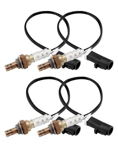مستشعر الأكسجين في اتجاه المصب O2 Sensor 4pcs | متوافق مع Ford F150 F250 Ranger Explorer Explorer Escape ، Mazda Tribute ، Lincoln & More | استبدال# 15717 ، 15716 ، 15664 ، ZZC318861 in Kuwait