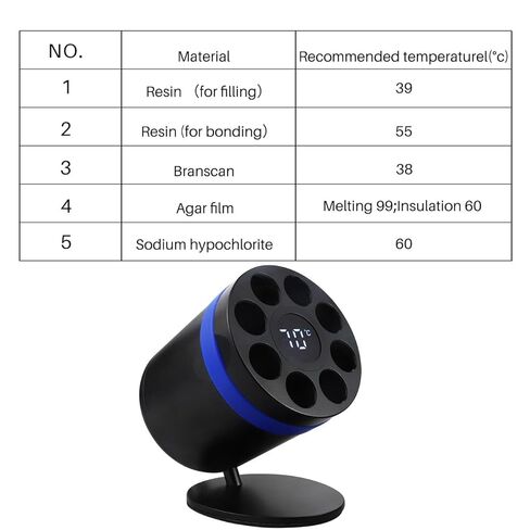 Composite Resin Heater with LCD Display for Dental Lab Power Source Electricity Material Warmer in Kuwait