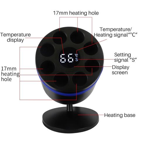 Composite Resin Heater with LCD Display for Dental Lab Power Source Electricity Material Warmer in Kuwait