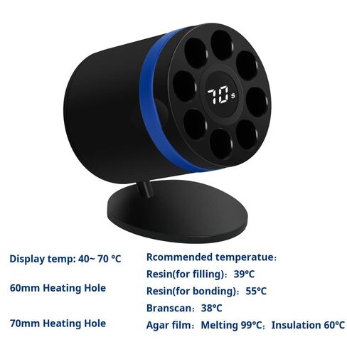 Composite Resin Heater with LCD Display for Dental Lab Power Source Electricity Material Warmer in Kuwait