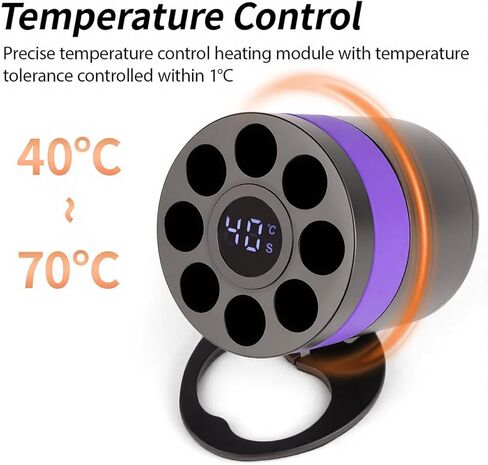 30W Soften Warmer Resin Heater Composite Material Display Screen AR Heater with Silicone Protection Ring in Kuwait