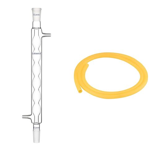 Allihn Condenser (300 mm) Bundle with Rubber Tubing (3 Feet) - Labasics Bundle in Saudi Arabia