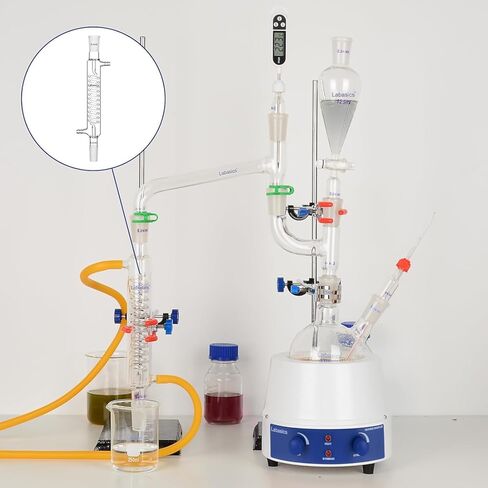 Allihn Condenser (300 mm) Bundle with Rubber Tubing (3 Feet) - Labasics Bundle in Saudi Arabia