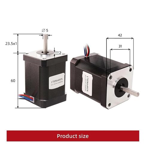 42 محرك متدرج مستقيم 1 متر 1.7A 4-Lead 17HS-6401S-1MD 12 فولت مناسب لمحرك متدرج in Saudi Arabia