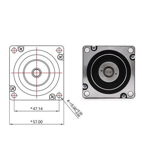 NEMA23 3.0N.m 4A 36V 17-bit Absolute Value Integrated Closed Loop Stepper Motor with Encoder IESS57-36-30-17BC 1Pcs in Saudi Arabia