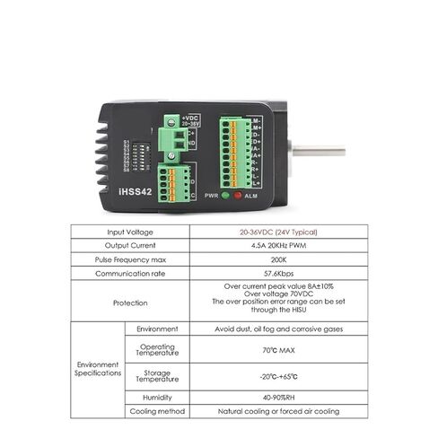 Nema17 0.5Nm 1.2A Closed Loop Stepper Servo Motor with Driver Servo-Stepper & Drive Hybrid 1Pcs in Saudi Arabia