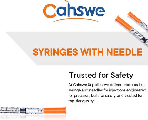 0.5ml 31G 5/16" (8mm) syring, Pack of 100 in Kuwait