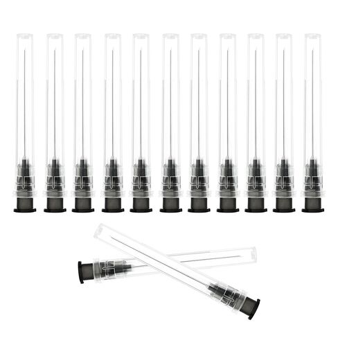 100 Pack 21 Gauge 1.5 Inch Sterile Disposable Lab Supplies, Scientific and Industrial Dispensing Needle Accessories in Kuwait