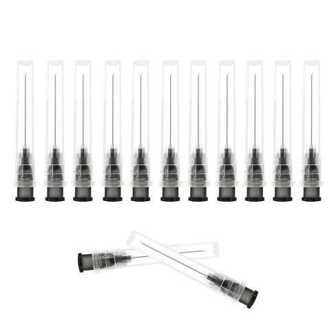 100 Pack 21 Gauge 1.5 Inch Sterile Disposable Lab Supplies, Scientific and Industrial Dispensing Needle Accessories in Saudi Arabia