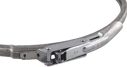 55 Gal Steel Drum Open-Head | Black | Metal Barrel | Rust Inhibitor Lining | Lever Lock Ring Closure in Kuwait