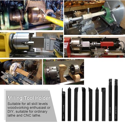 High Hardness Milling Tool Holder Set with Insert and Wrench CNC Lathe Arbor Quick Cutting Efficiency Long Service Life in Saudi Arabia