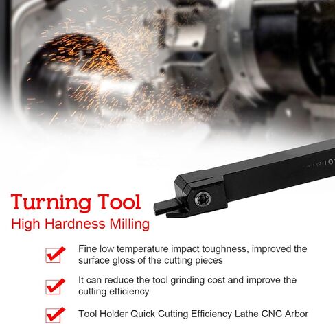 High Hardness Milling Tool Holder Set with Insert and Wrench CNC Lathe Arbor Quick Cutting Efficiency Long Service Life in Saudi Arabia