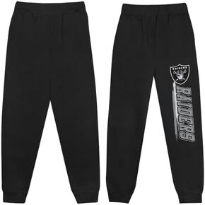 Outerstuff NFL Boys Youth 4-18 Fleece Pants, Comfortable Warm Athletic Sweatpants, Officially Licensed Team Apparel in Kuwait