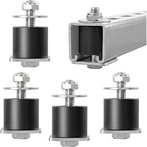 Unistrut Trolley Limit, Security Blocking from TOP to Bottom, Anti-Fall, Trolley Roller Wheels Limit, for All 1-5/8" Wide or Taller Strut Channel, for Garage/Industrial Hoist Systems (2 Pack) in Kuwait