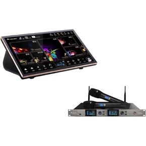 正品音王2026 New Type DSKINM 4T 90K 19" MIC Karaoke Player Intelligent Voice Keying Machine Online Movie Dual System Coexistence Real-time Score in Kuwait